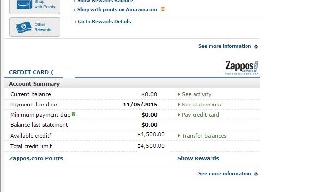 Re: Chase Zappos Visa - #9 - myFICOÂ® Forums