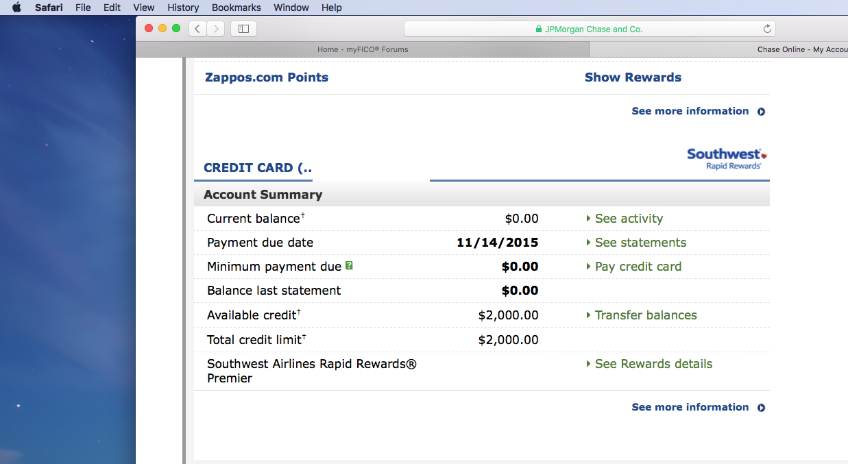 Approved Chase Southwest Airlines Rapid Rewards Pr Myfico Forums 4257065