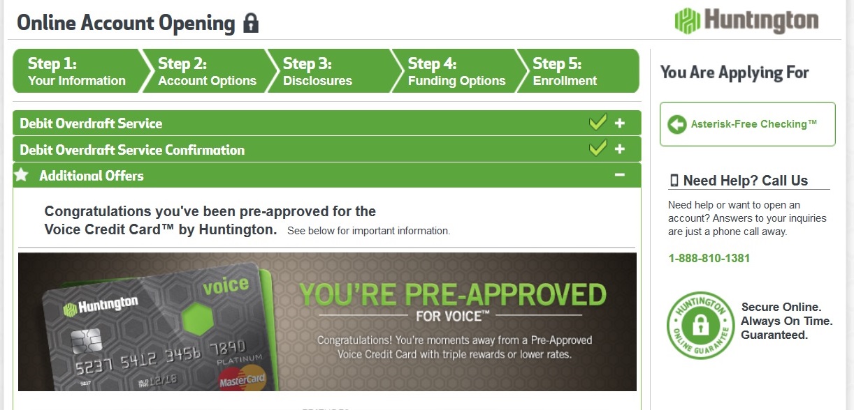 Experience with Huntington Voice Card Page 3 myFICO® Forums 4328974
