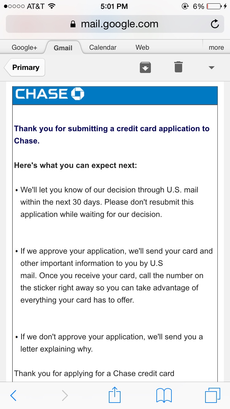 Chase 30 Day Message Myfico Forums 4540725