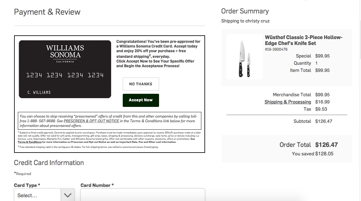 Five Consecutive Shopping Cart Trick Cards Myfico Forums