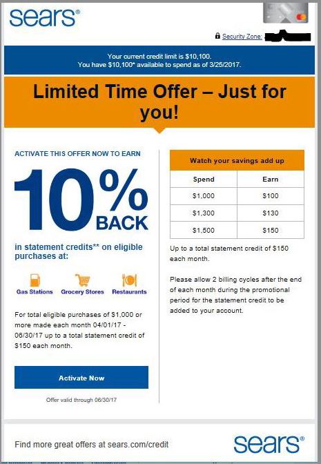 Sears 10-percent cash back offer-apr 17.JPG