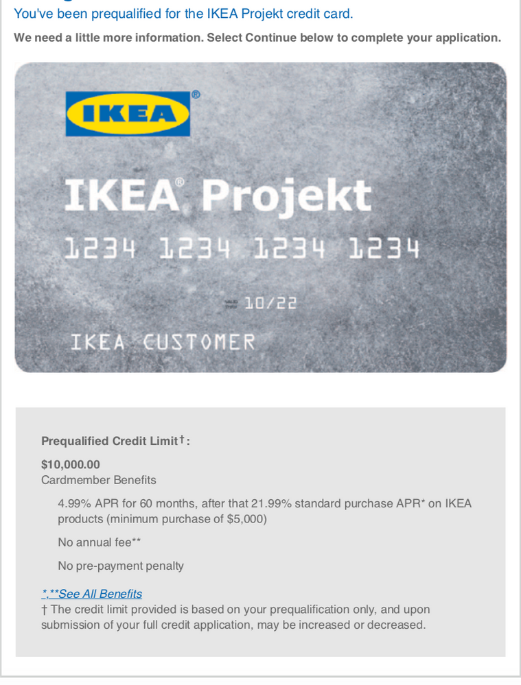 IKEA Projekt Card - Page 8 - myFICO® Forums - 5176219