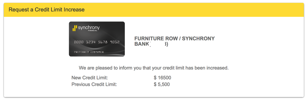 Synchrony Furniture Row Cli 16 5k Myfico Forums 5327129