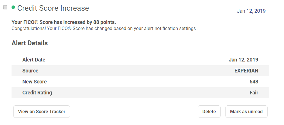 2019-01-12 - Experian FICO Score Increase 88 Points.PNG 2019-01-12 - Experian FICO Score Increase 88 Points.PNG