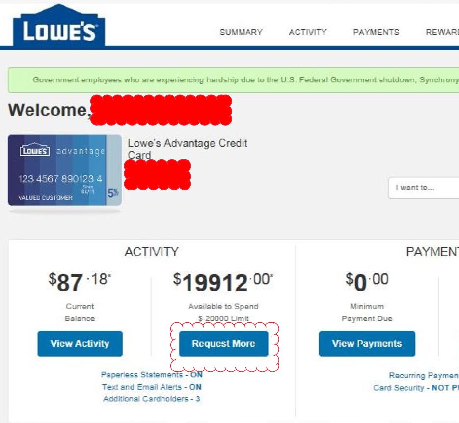 Lowe S And Or Home Depot Credit Card Myfico Forums 5441886
