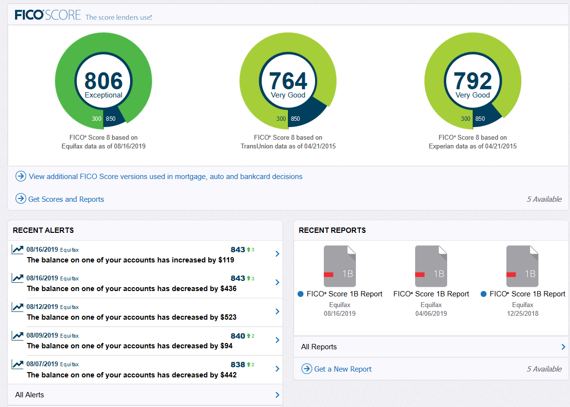 MyFICO's Two Scores Don't Match - myFICO® Forums - 5714433