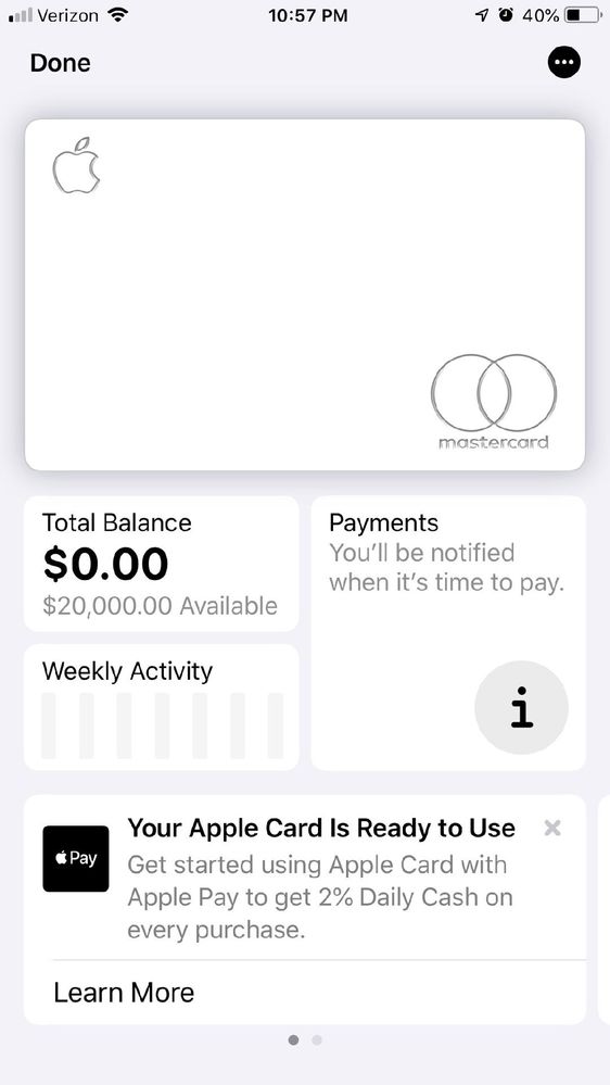 Apple Card Approval $14K - myFICO® Forums - 14