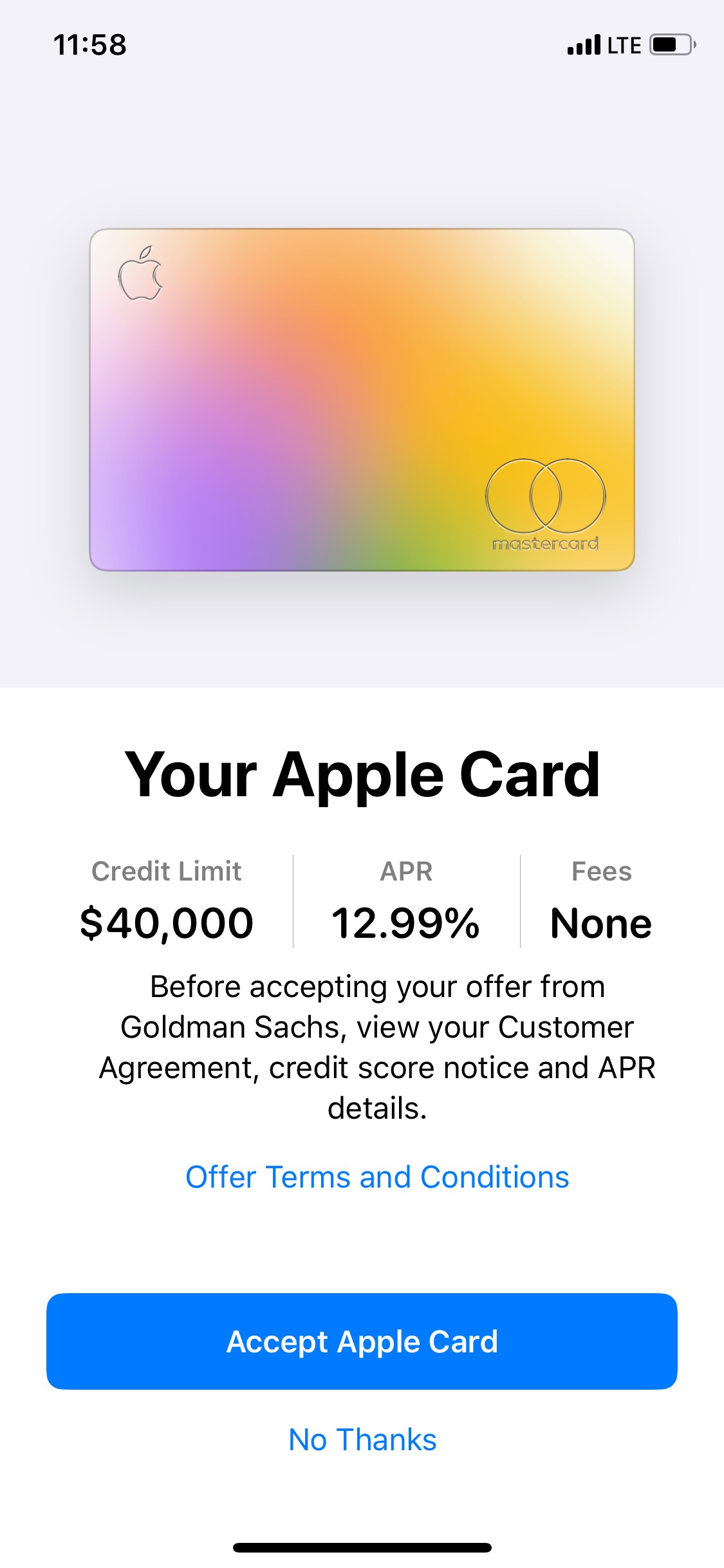 Apple Card Application Approved Page 2 Myfico Forums 5722641