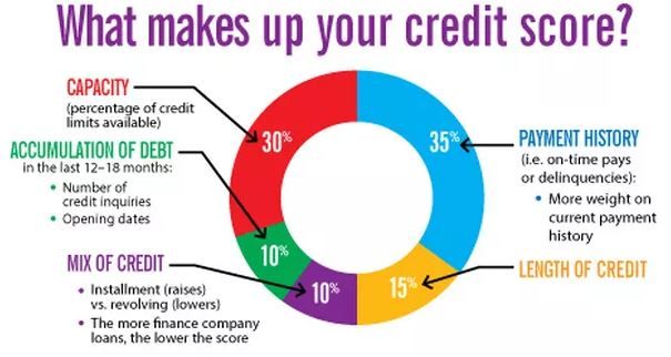 Pie chart - What makes up your credit score.JPG