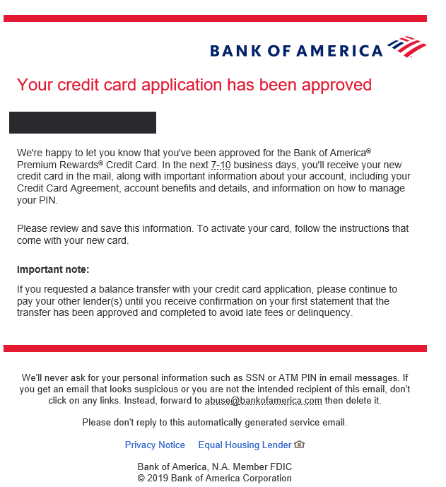 how to change bank of america credit card due date