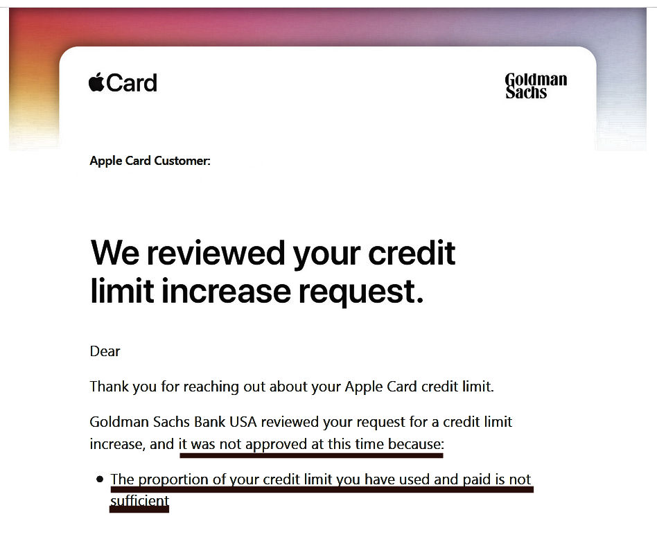 Apple Card credit limit increase DPs - myFICO® Forums - 5808169