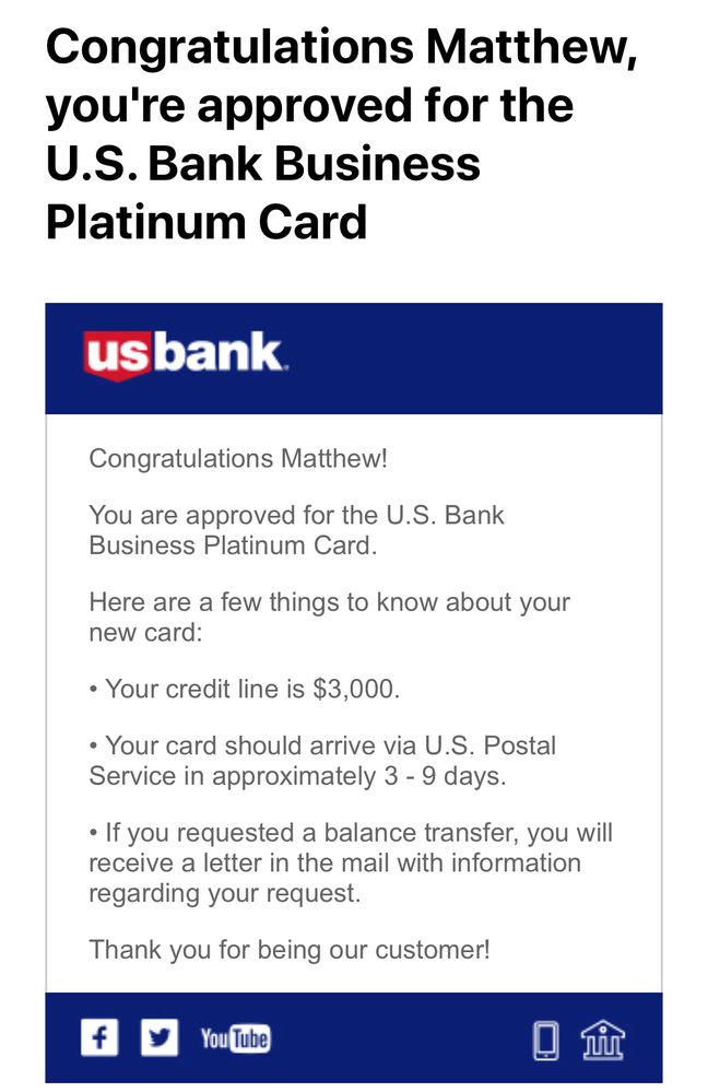 Us Bank Business Platinum Approval Myfico Forums 5916830