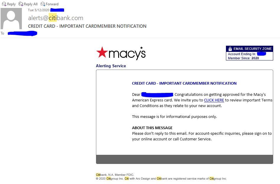 Bloomingdale's Amex *********Approved! - myFICO® Forums - 6116903