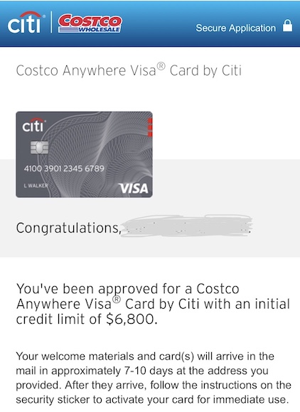 Costco Anywhere Visa (Citi) Approved! - Page 2 - myFICO® Forums - 6132706