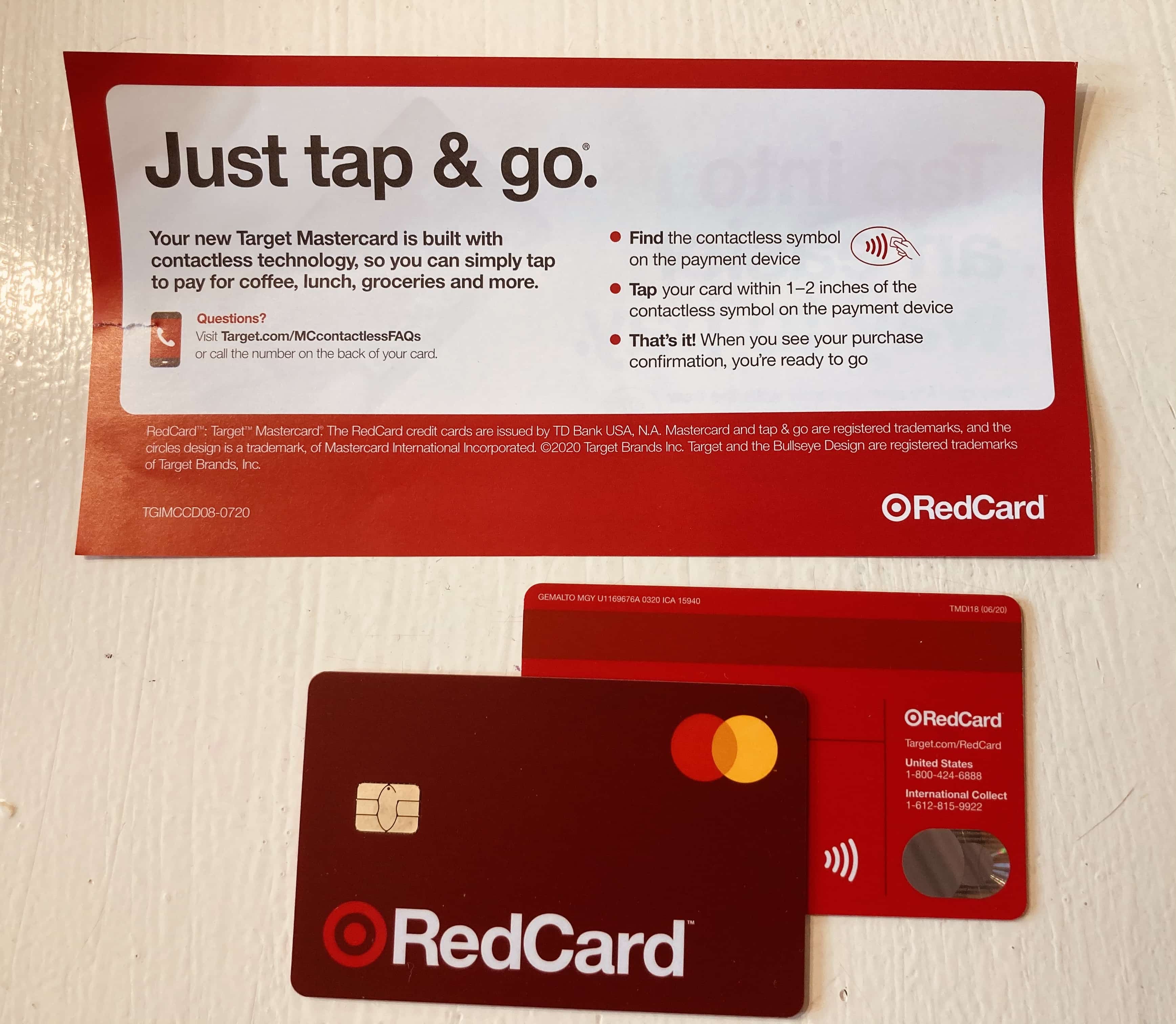 The Target Redcard MC is now tap & - myFICO® -