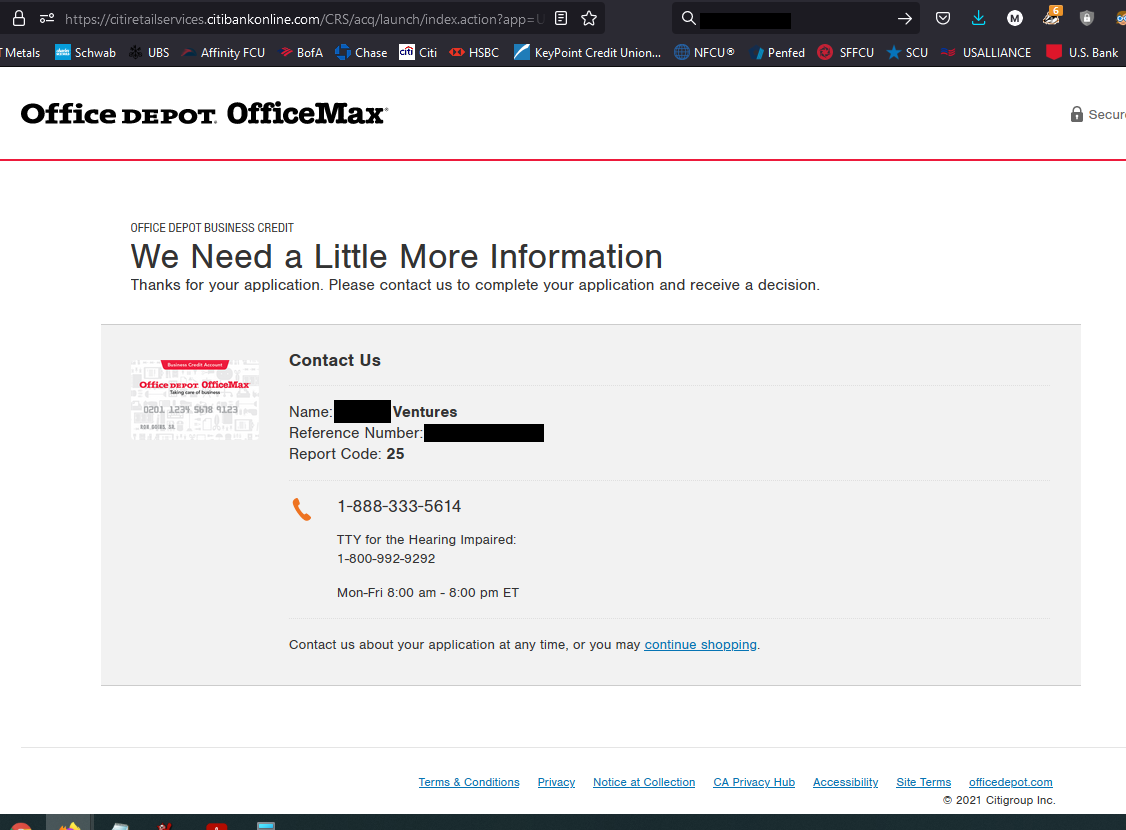 Fuelman Gas, Office Depot & Staples / No PG ***App... myFICO® Forums