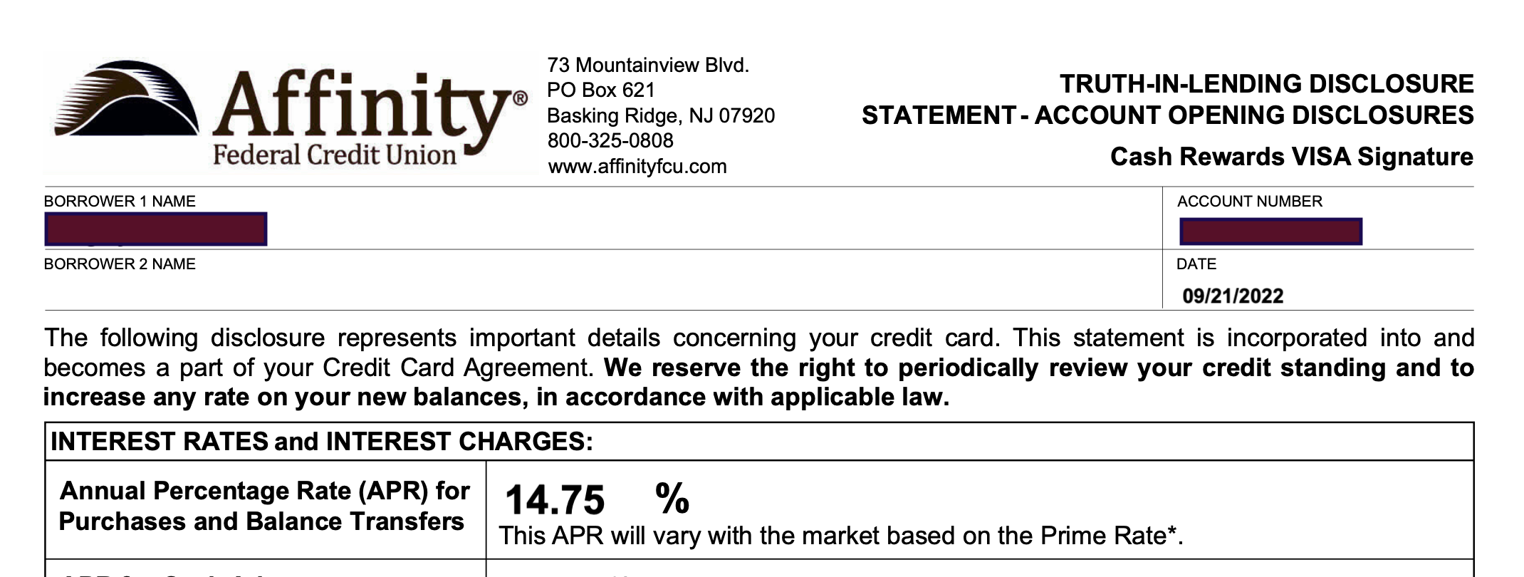 Affinity Cash Rewards Approval - Page 2 - myFICO® Forums - 6594134