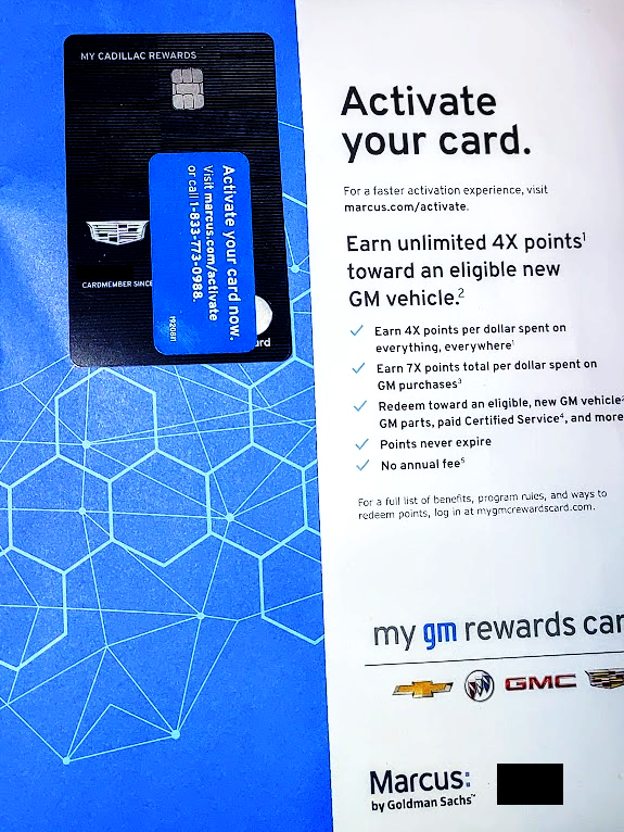 Marcus My GM Rewards Card Turns Points Into Car Discounts