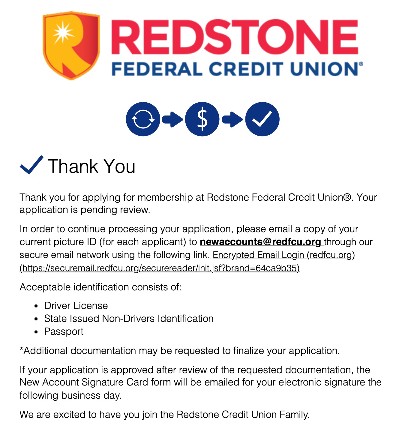 Denied Membership at Redstone FCU - myFICO® Forums - 6635827