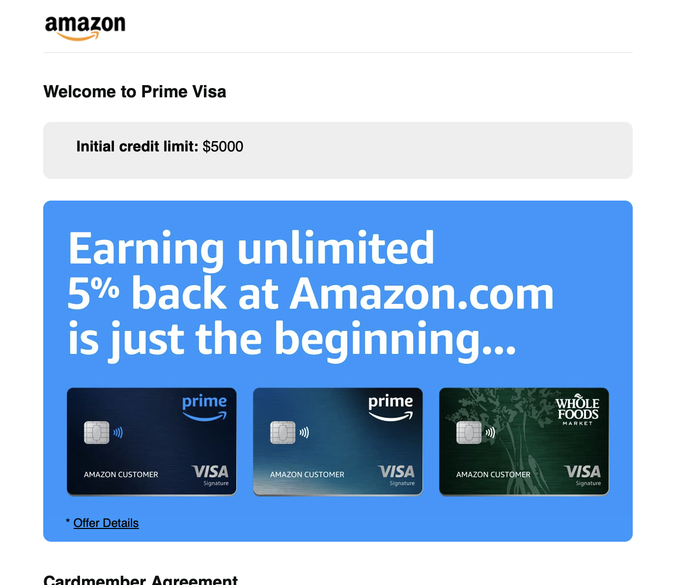 Amazon Prime Visa 15k Approval i'm 8/24! Update myFICO® Forums 6722681