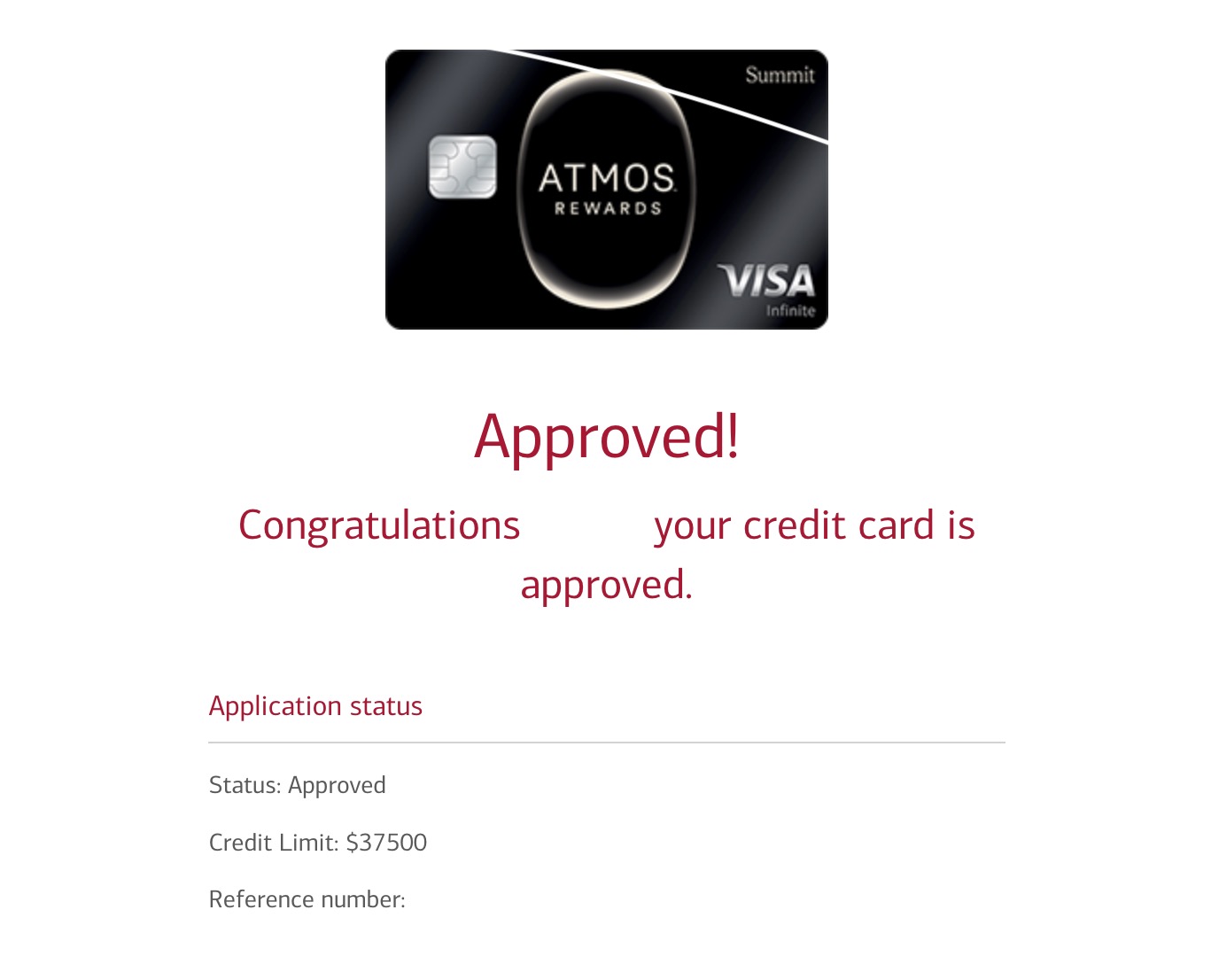 BofA Atmos Summit Approval - $37.5k - myFICO® Forums - 6840567