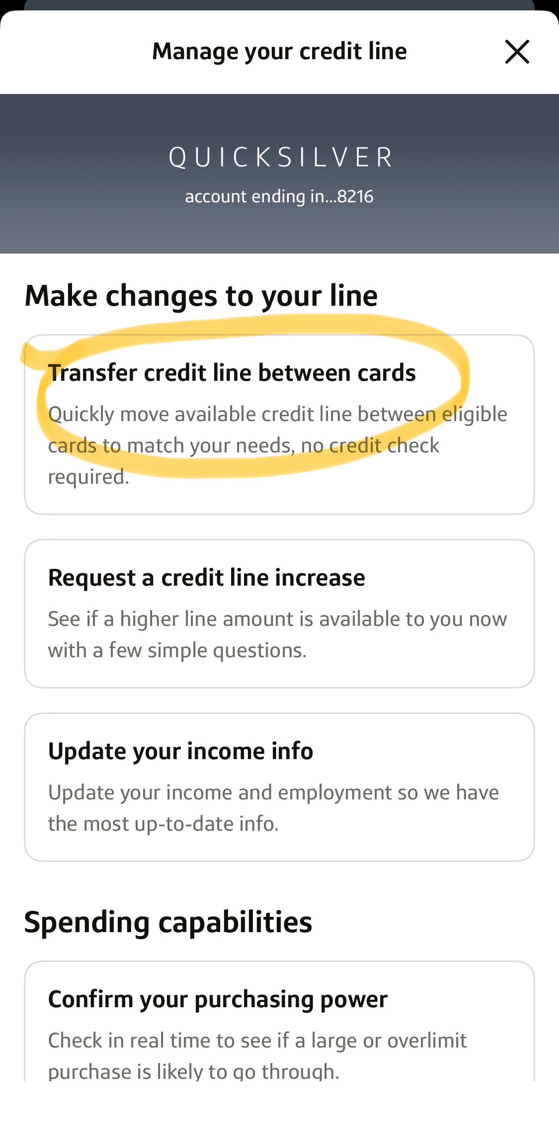 Capital One Credit line transfer - myFICO® Forums - 6860317