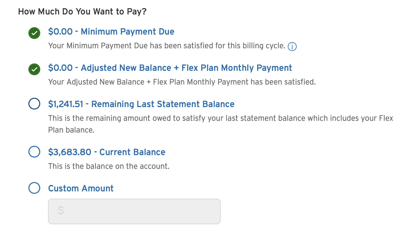A Citi Flex Pay plan activation satisfied my payme... - myFICO® Forums ...